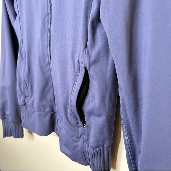 Lululemon Raja Jacket Reversible Night Market  Floral or Solid Periwinkle Size 4 - Picture 2 of 13